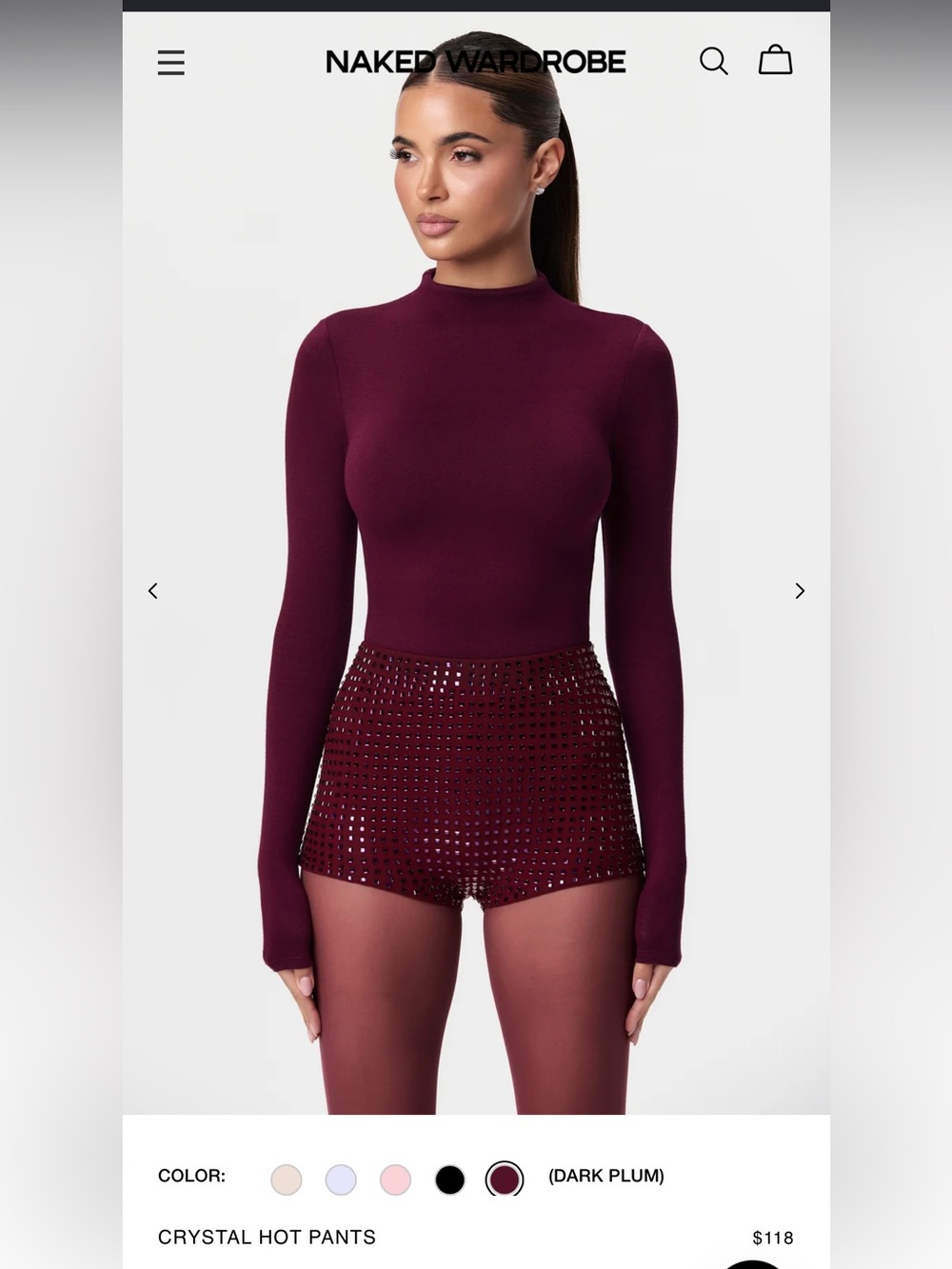 naked wardrobe dark plum hot girl pants